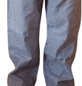 Pantalone con coulisse, dettaglio pattern tessuto